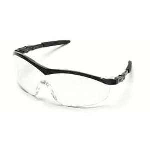 Storm Safety Glasses With Black Frame And Clear Lens