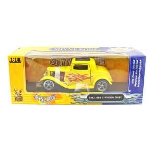 1923 Ford 3 Window Coupe 1/18 Yellow: Toys & Games