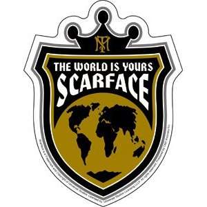  Scarface World Crest Sticker S 3925 Toys & Games