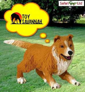 SAFARI LTD. Dogs COLLIE PUPPY Dog Pet 239429 BRAND NEW  
