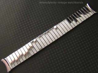 nos 3/4 Gemex Wide Stainless Vintage Watch Band  