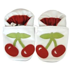   : Augusta Baby Cherries Soft Sole Leather Baby Shoe (12 18 mo): Baby