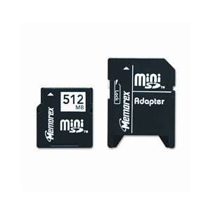    Memorex TravelCard 512 MB SD Flash Memory Card Electronics