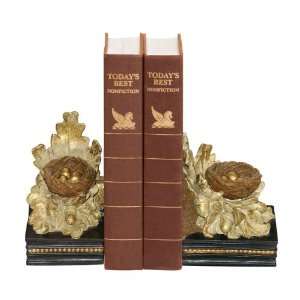  Oak And Acorn Bookends (Set Of 2) 93 4249