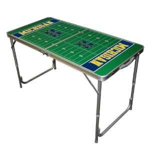  Michigan Wolverines 2x4 Tailgate Table