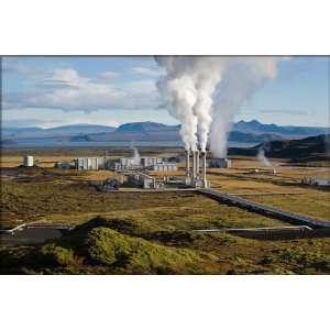  Nesjavellir Geothermal Power Plant, Iceland   24x36 