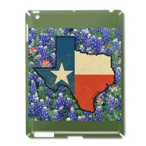    iPad 2 Case Green of Texas Flag Bluebonnets: Everything Else