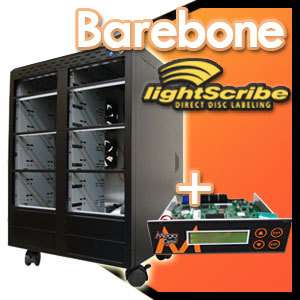 15 Burner (18 Bay) SATA CD DVD Lightscribe Duplicator Copier Barebone 