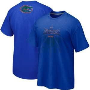  Nike Florida Gators Royal Blue Walk On T shirt (Large 