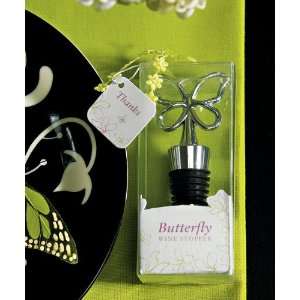  Butterfly Wine Stopper in Gift Packaging