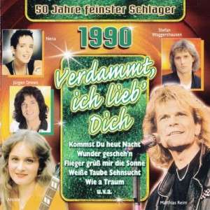CD 50 Jahre feinster Schlager   1990 Reim Nena Nicole  