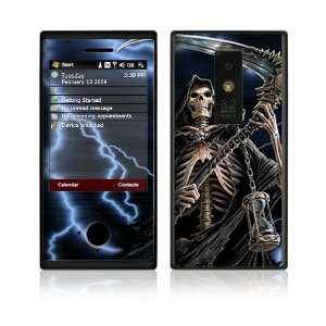    HTC Touch Pro Decal Vinyl Skin   The Reaper Skull 