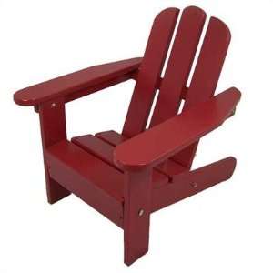   Wood 8925.X Solid Maple Kids Adirondack Chair Finish Navy Blue Baby