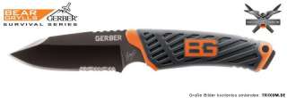 Gerber Bear Grylls Compact Fixed Messer Jagdmesser Outdoormesser 
