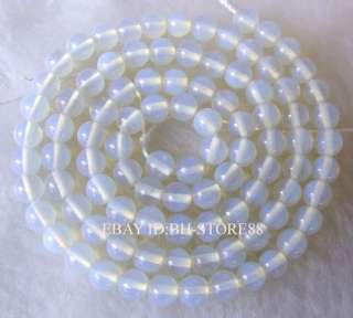   beautiful high quality lovely beads material colore opal white size