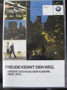BMW Navi DVD Road Map Europe High 2012 *NEU* vom Vertragshändler 