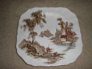 Johnson Brothers The Old Mill Square 7.75 Salad Plate  