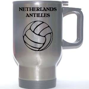 Dutch Antillean Volleyball Stainless Steel Mug   Netherlands Antilles
