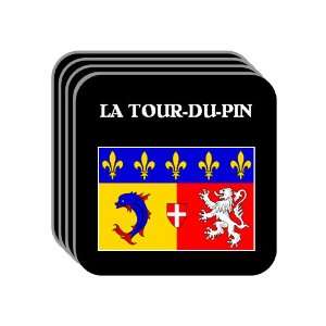  Rhone Alpes   LA TOUR DU PIN Set of 4 Mini Mousepad 