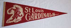 Vintage St. Louis Cardinals Football Pennant  