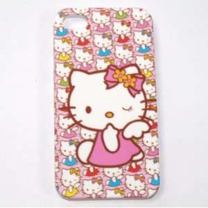  Hello Kitty hard shell case for iPhone 4 Pink Dress Electronics
