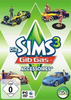   Sims 3 Gib Gas Accessoires Add On PC  EA Origin CD Key *NEU