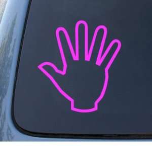  HAND   Stop High Five   Car, Truck, Notebook, Vinyl Decal 