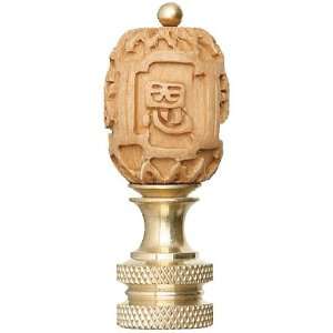   Co. FN29 W42, Decorative Finial, Willow Wood Oval