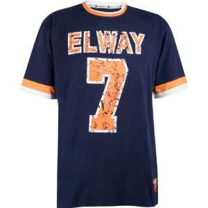  John Elway Navy Gridiron Greats Name and Number T Shirt 