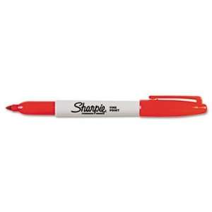  Sharpie 30052   Permanent Markers, Fine Point, Red 