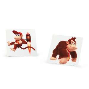  Donkey Kong Tattoos (8) Party Supplies Toys & Games