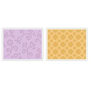     Embossing Folders   Flower and Wreath Set: Arts, Crafts & Sewing