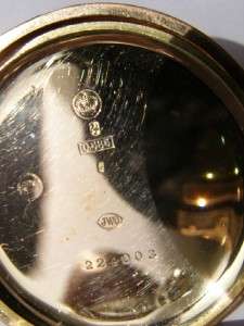 Rare 14k Gold Swiss IWC Schaffhausen watch in mint condition c1898 
