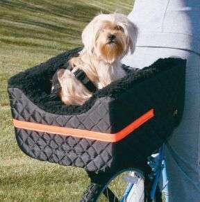Pet Dog Cat Lookout Carrier Bicycle Seat w/harness 24lb  