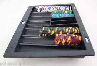 Casino dealer tray trays poker table chip chips set  
