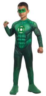Green Lantern Hal Jordan Muscle Chest Child Costume includes Muscle 