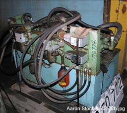 USED:Vickers hydraulic power pack, tandem pump, model P  