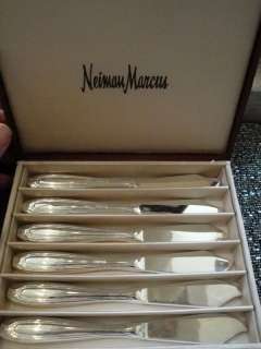  Silver plated Spreaders/Butter Knives  