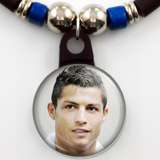 Cristiano Ronaldo Real Madrid Image Necklace, NEW!  