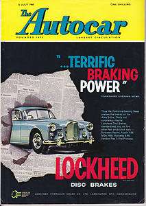 The Autocar Magazine British Car Magazine ~ July 1960 Volga M 21K 