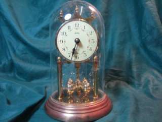 VINTAGE K. MAUCH KOMA DOME ANNIVERSARY CLOCK WORKS  