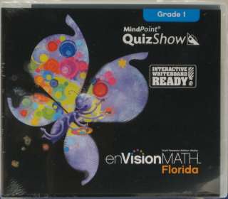 MindPoint QuizShow CD ROM enVision Math Florida Grade 1 9780328465606 