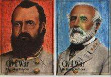 Civil War Heritage 2 Military Trading Cards Set #1268  