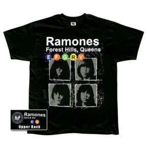 Ramones   Map T Shirt   Medium  