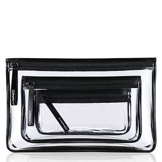 Home Beauty Contemporary MAC Accessories Fall trend bags Clearly M·A 