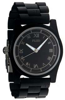 Flud Watches The Moment Watch in Wood Black  Karmaloop   Global 