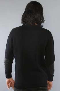 BLVCK SCVLE The Liberation Knit Wool Blend Sweater in Black 