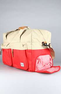 HERSCHEL SUPPLY The Walton Duffle Bag in Red Khaki  Karmaloop 