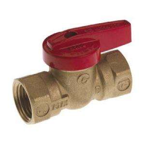   In. Brass Threaded Gas Ball Valve 110 523HC at The Home Depot