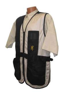 Browning Trapper Creek Trap Skeet Sporting Clays Shooting Vest   Size 